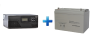 Бесперебойная система, комплект ИБП Smart 800 + Аккумулятор AGM 100 Ач, для котлов "Стандарт"